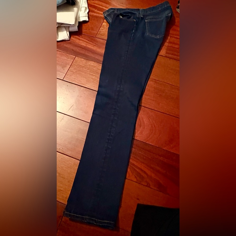 J. Crew Indigo Matchstick Jeans